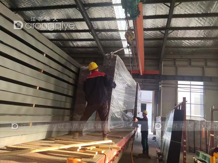 山東公交車站候車亭第二批發(fā)貨配圖一