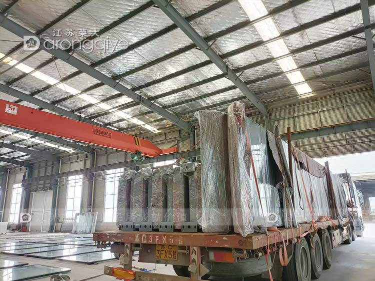 安徽智能公交站臺發(fā)貨實(shí)例圖一