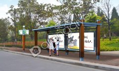 公交候車亭頂棚分類有哪些