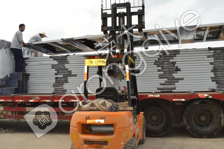 公共自行車棚發(fā)貨圖二