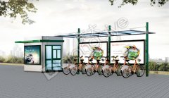 公共自行車棚與公共自行車服務(wù)亭完美組合的優(yōu)勢