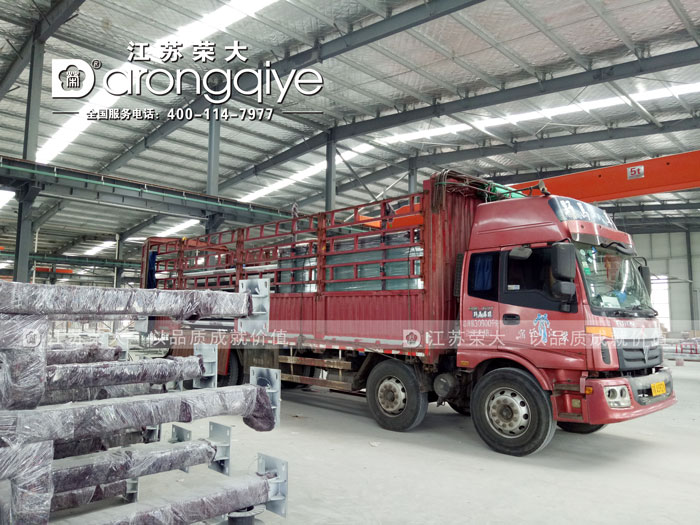 福建第十三批公共自行車棚發(fā)貨圖一